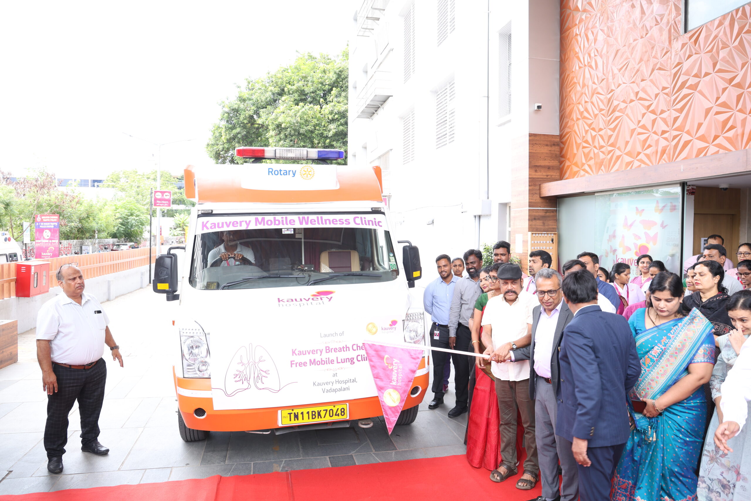 Kauvery Hospital Vadapalani Launches “Kauvery Breath Check – Free Mobile Lung Clinic” for people of Chennai and Neighbourhood Districts