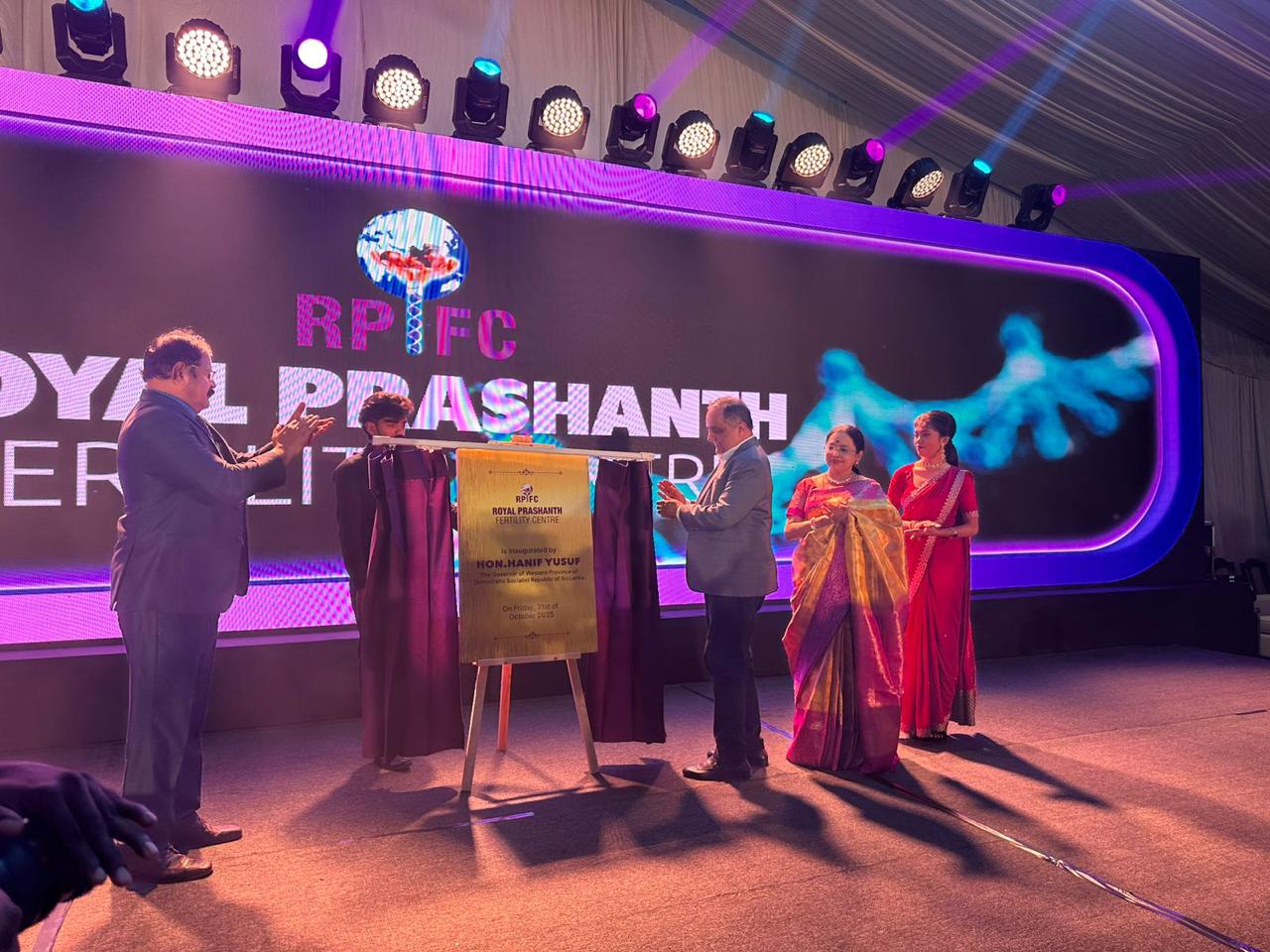 Prashanth Fertility Research Centre Marks First International Expansion with Launch of Royal Prashanth Fertility Centre in Sri Lanka