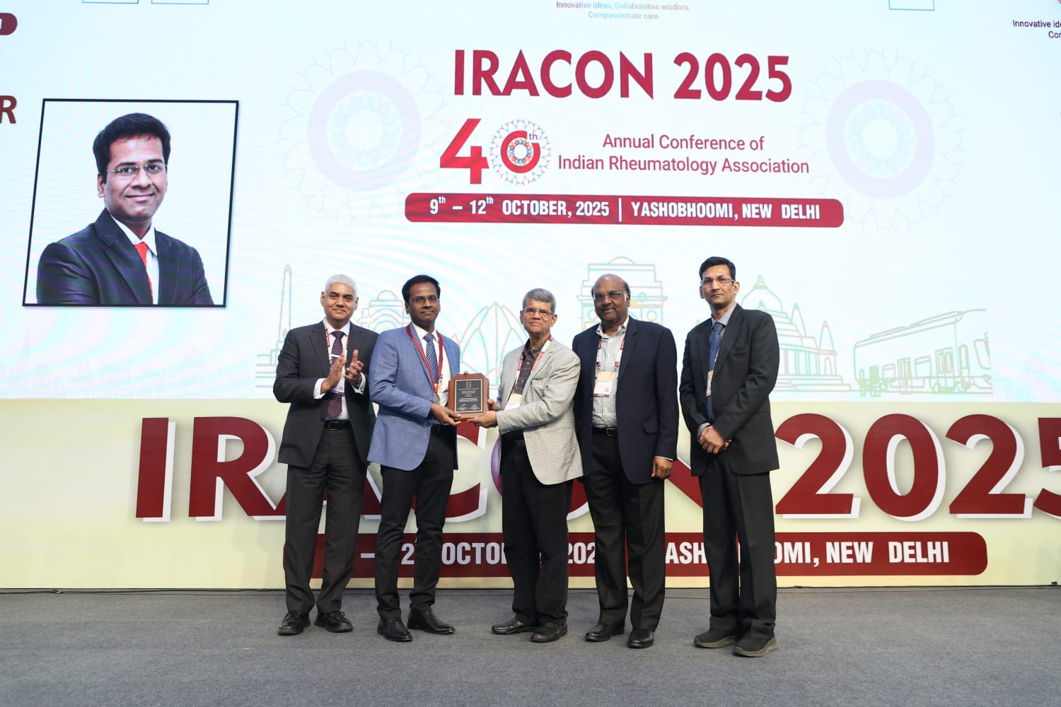 Rheumatologist from Kauvery Hospital Honoured with the Prestigious Kolkon Oration for Community Service