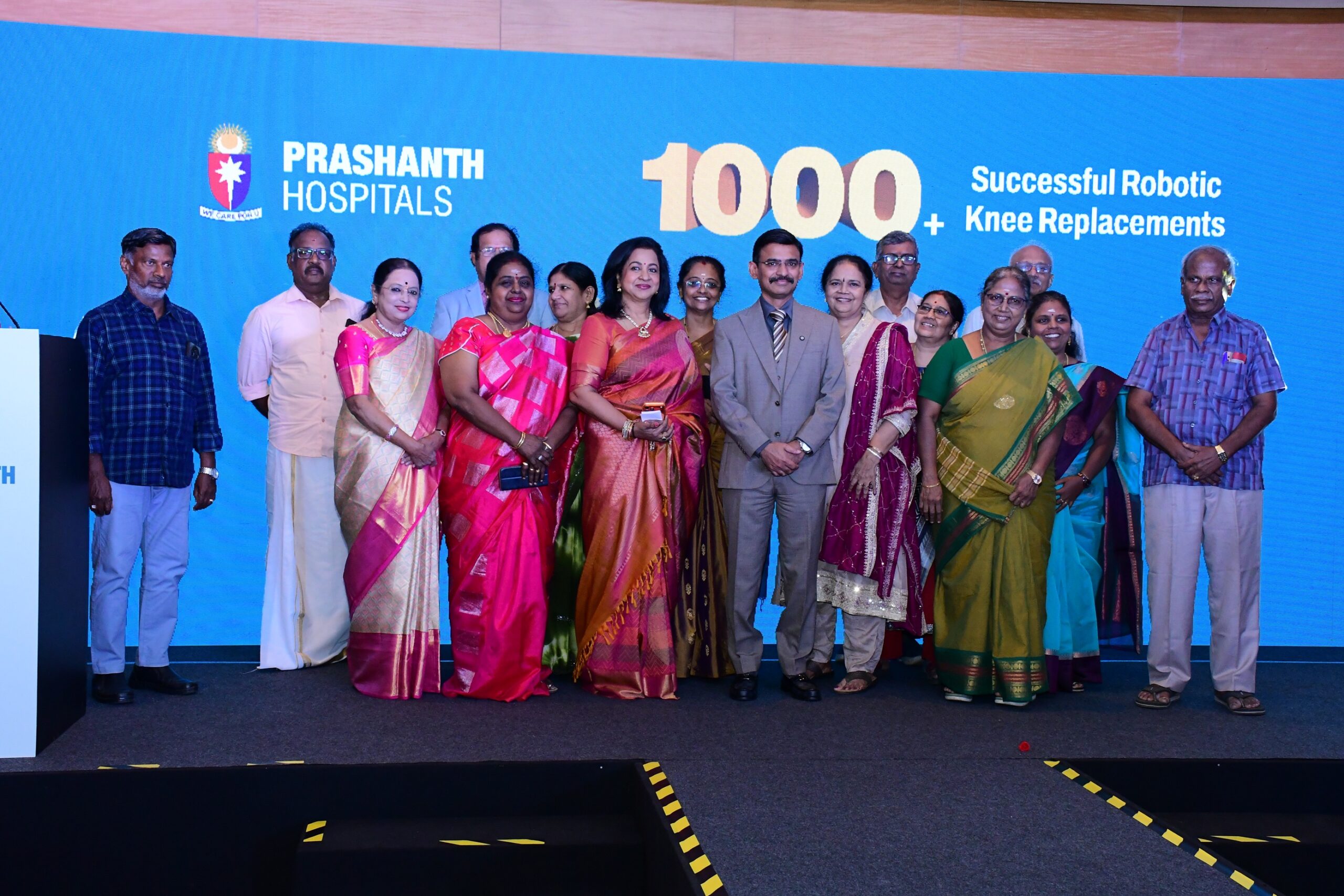 City-Based Orthopaedic Surgeon Honoured as South India’s First to Complete 1,000 Successful Robotic Knee Replacement Surgeries