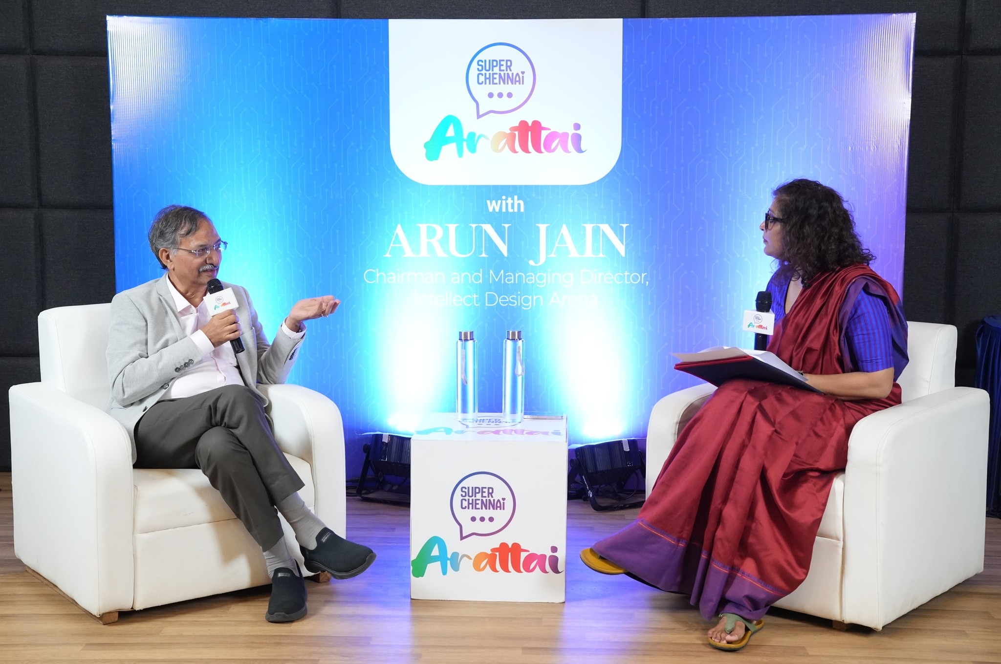 Mr. Arun Jain Felicitated as Super Chennai’s ‘Icon of the Month’; Calls for the City to Tell Its Own Story