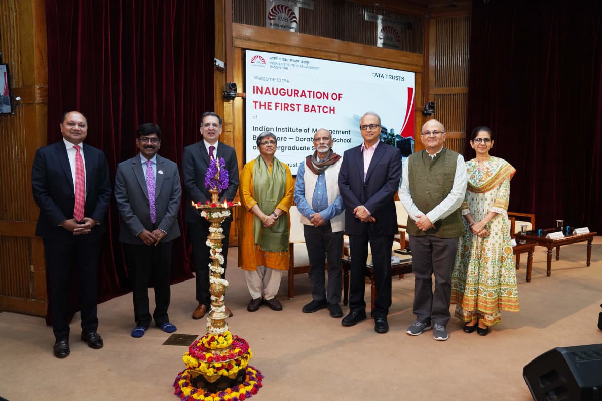 First undergraduate cohort steps into “Indian Institute of Management Bangalore-Dorabji Tata School of Undergraduate Studies” at Jigani