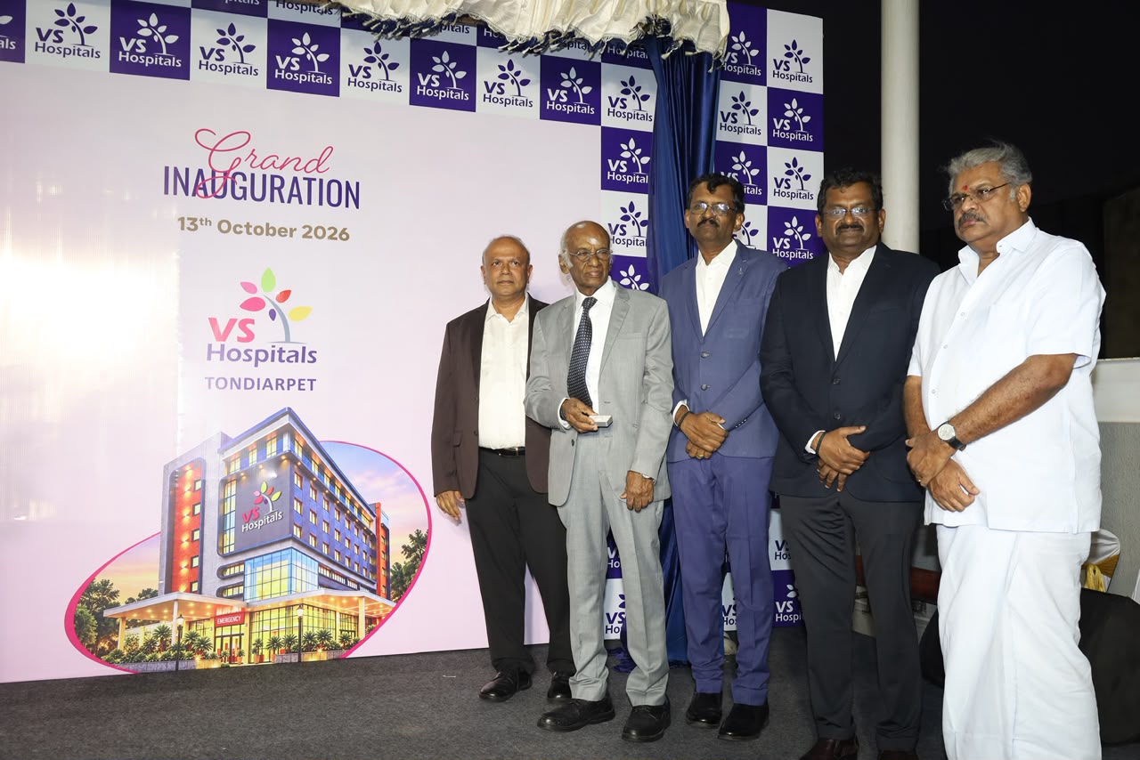 VS Hospitals’ Third Super-Speciality Hospital Inaugurated in North Chennai
