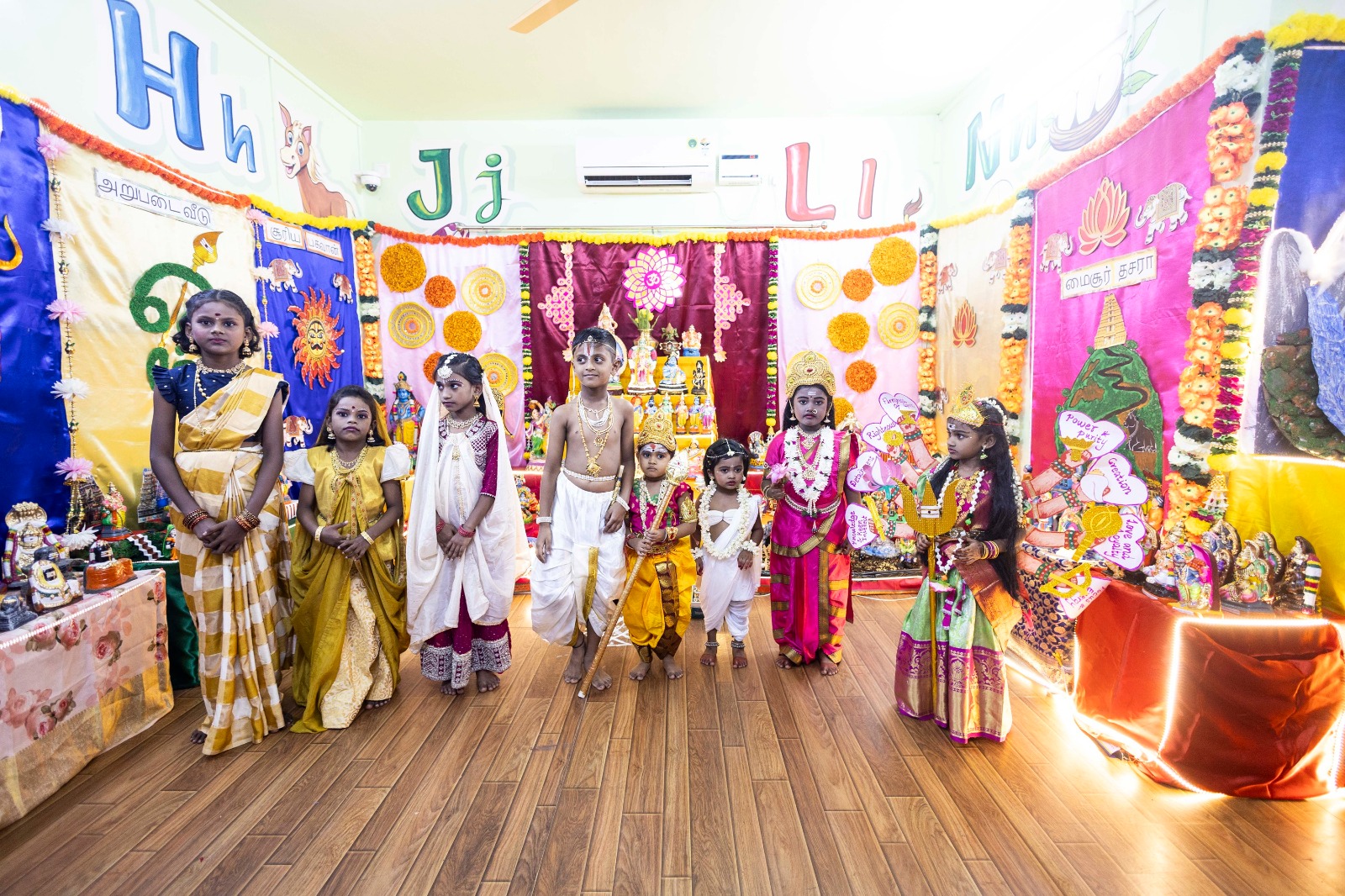 CK Wonder Kidz Brings the Chota Char Dham to Life Through Navaratri Golu Celebrations