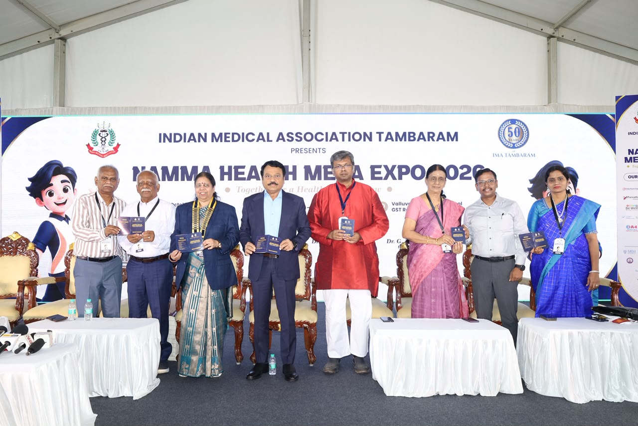 IMA Tambaram’s 3-Day ‘Namma Health Mega Expo 2026’ Kicks Off Today, Offering Free Health Screenings Across Multiple Specialities